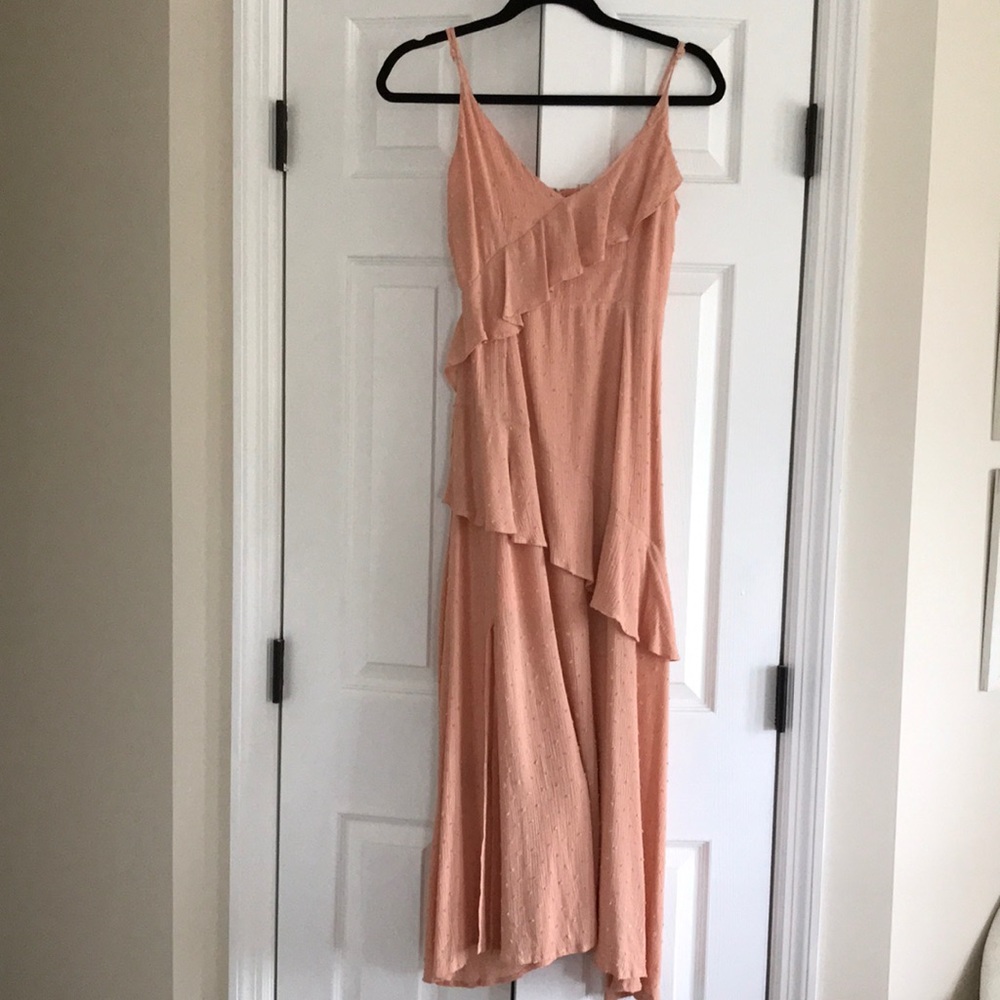 Long sundress/Peach color
